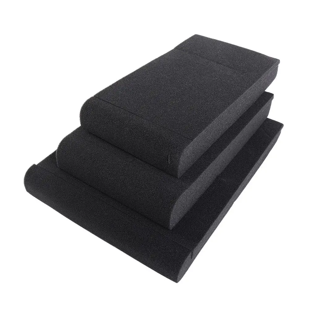 Acoustic Foam Speaker Isolation Pads for Studio Monitors and Subwoofers