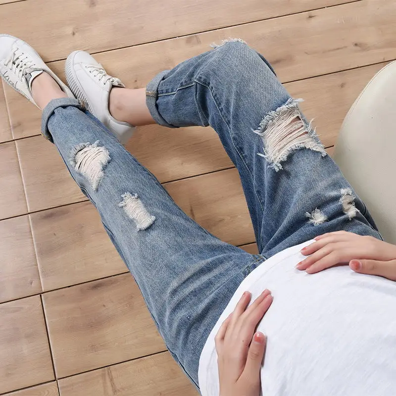 Maternity Jeans 4XL Spring Autumn
