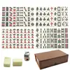 Chinese Mahjong Game Set Hey! Play Mini Chinese Mahjong Game Set With 144 Tiles Dice And Ornate Storage Case Board Game 2