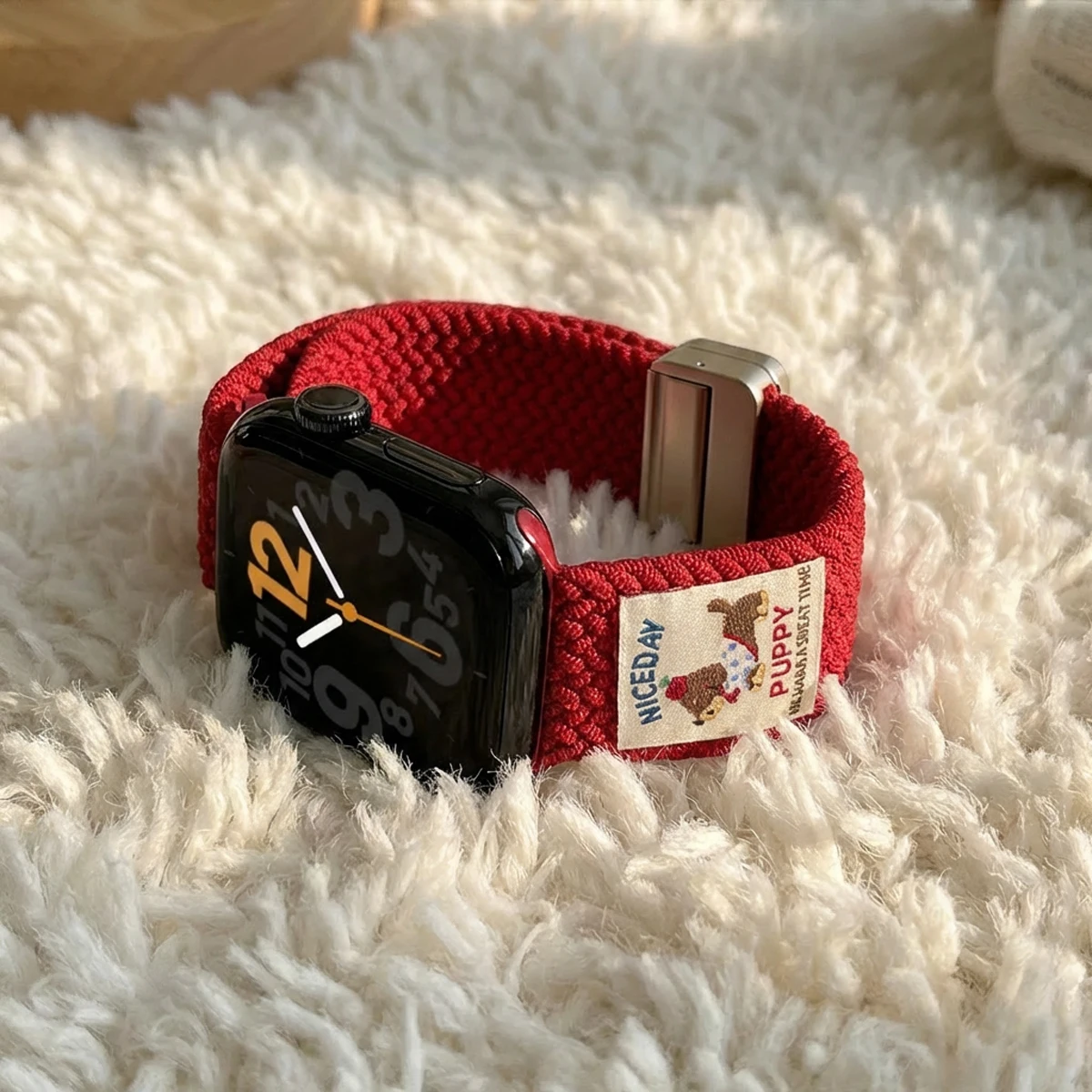 Nylon Magnetic Strap for Smartwatch - Universal Adjustable Band