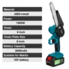 Gisam 6 Inch Chain Saw Cordless Electric Saw Handheld Garden Logging Chainsaw Wood Cutting Power Tool for Makita 18V Battery 3