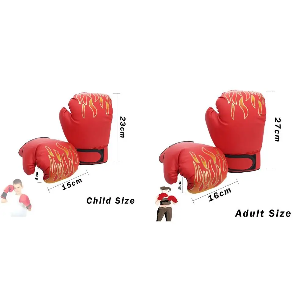 New Adjustable Boxing Gloves Breathable Professional Hand Protector Competition Fighting Mitts Children