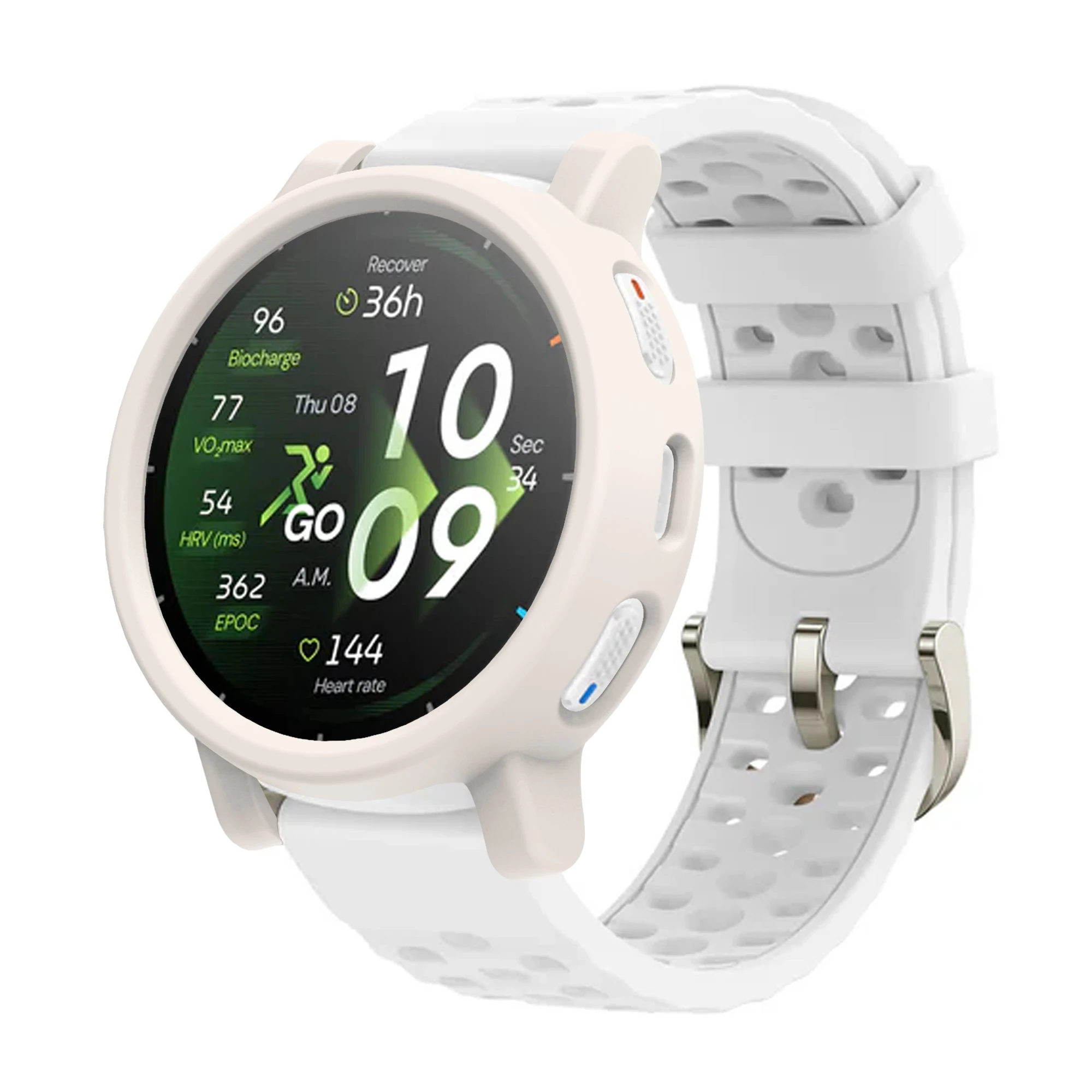 Silicone Protective Case Cover for Smartwatch - Replacement Accessories and Screen Protection Shell