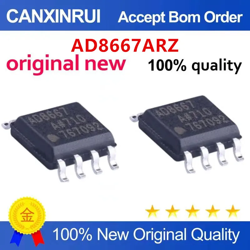 

(5 шт.) Оригинальные новые 100% Качественные электронные компоненты AD8667ARZ AD8667AR, чип интегральных Схем