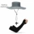 2020 New Fashion Summer Bucket Hat Cowboy Men Outdoor Fishing Hiking Beach Hats Mesh Breathable Anti UV Sun Cap Large Wide Brim 18