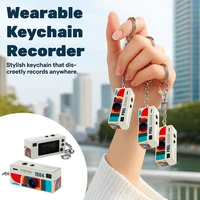 Ourlife Thumb Keychain Camera 0.96inch Mini Action Camera Retro Support Memory Card 1080P Very Small Camcorder Video Recorder 2