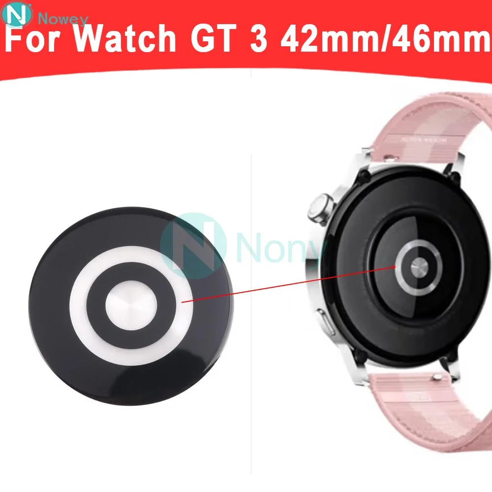 Nowey Watch GT 3 Glass Rear Housing For Huawei Watch GT 3 42mm / Watch GT 3 46mm Bottom Back Cover Heart Rate Board Parts