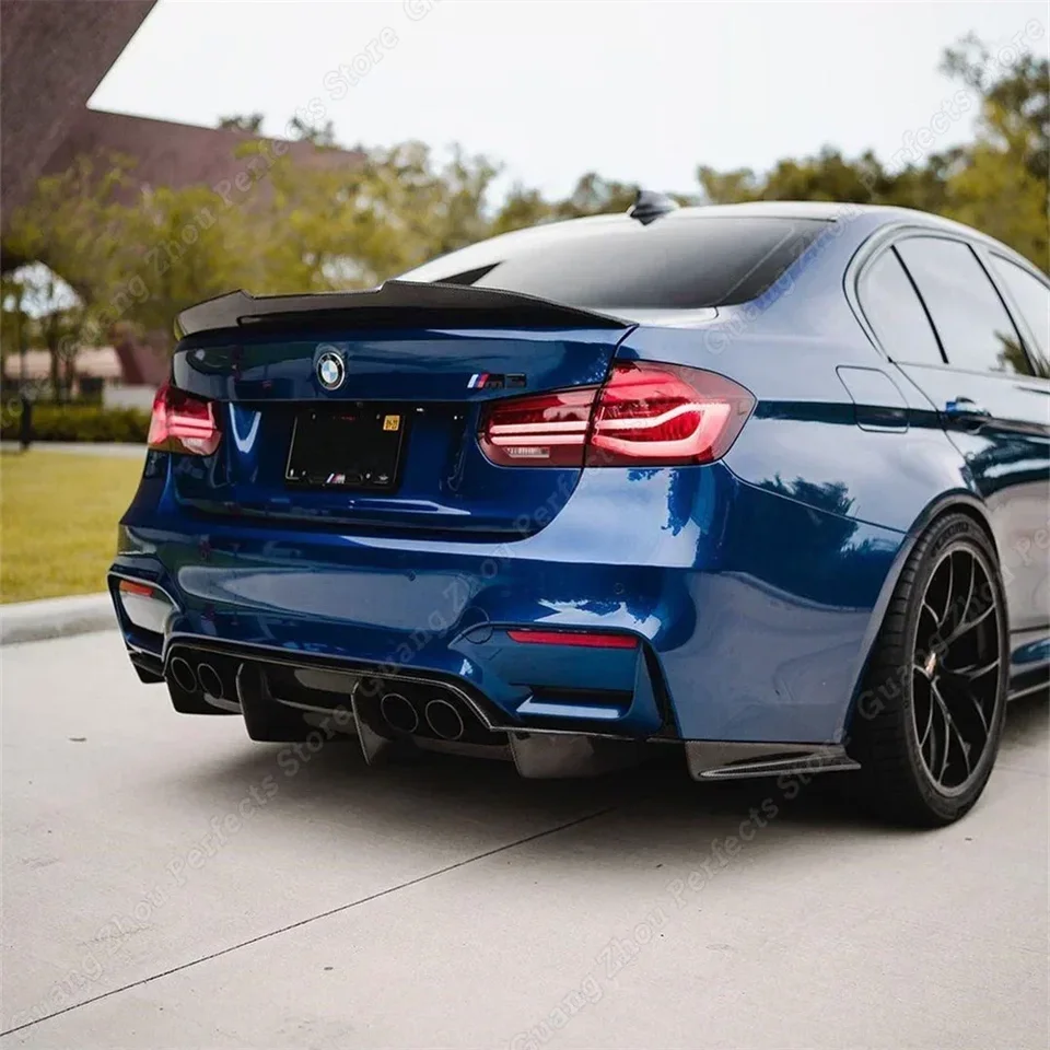 BMW F30 F80 トランク用 PSMタイプ リアスポイラー ドライカーボン BMW 3シリーズ F30 F35/M3 F80 12-19年 リアルカーボン製 PSM