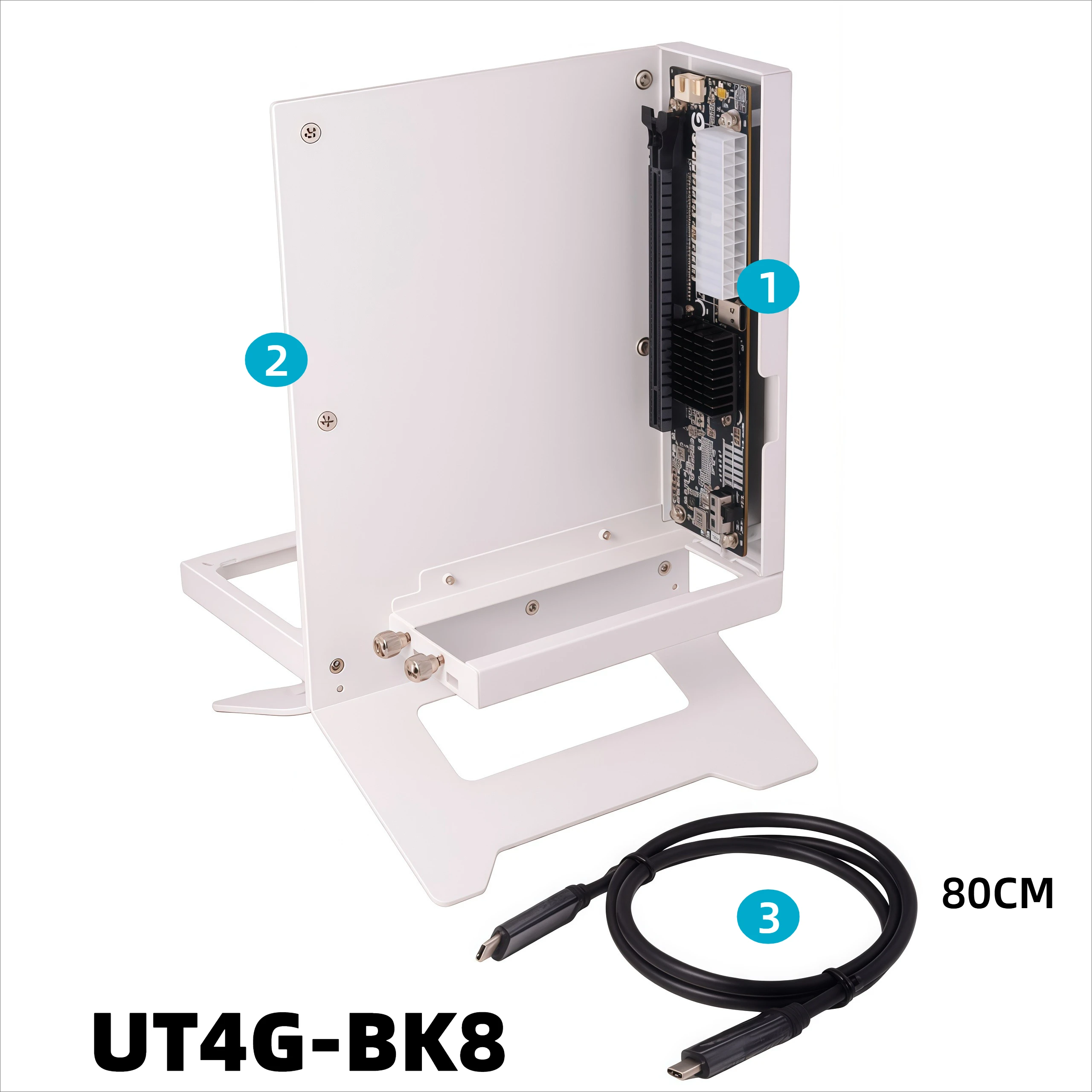 ADT eGPU Thunderbolt 4/3 TB3/TB4 To PCIe X16 PCI-E 4.0 X4 GPU Dock