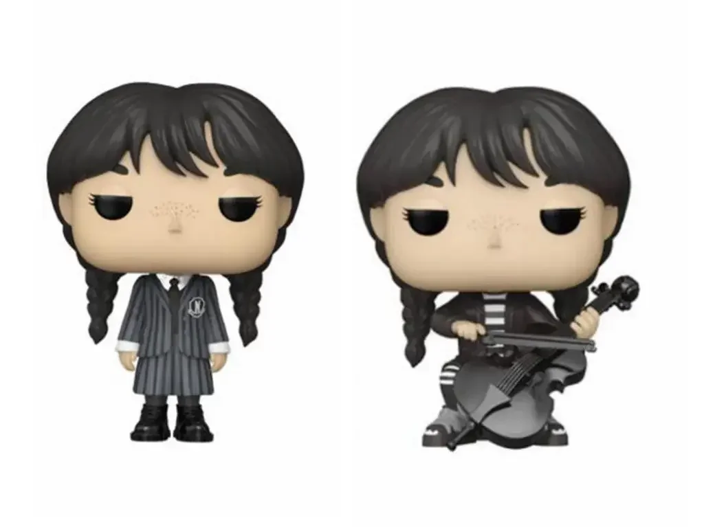 thumbnail image 4 of Funko Pop WEDNESDAY ADDAMS con CELLO 1310# 1309# 811# 1311# LURCH la familia ADDAMS 815# Figuras de vinilo Colección Modelo Juguetes, 4 of 5