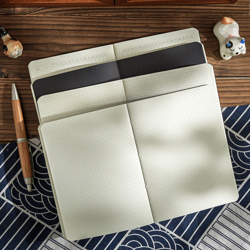 Artistic Cat-Themed Travel Journal and Planner