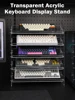 Transparent Acrylic Keyboard Display Stand Keyboard Mouse Desktop Organizer Acrylic layer Rack keyboard tray Desktop Organizer 1