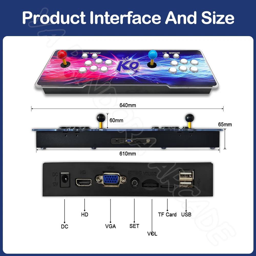 판도라 사가 EX Box3D 18s Pro 8000 10000 아케이드 콘솔 레트로 비디오 게임기, 3D 와이파이 게임, N64 Tekken 5/6