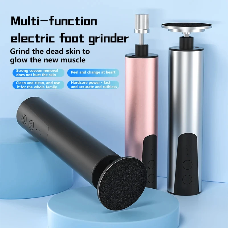 Care File Electric Foot Callus Remover Leg Heels Remove Dead Skin Pedicure Tool Set And Replacement Sandpaper_voghion.com