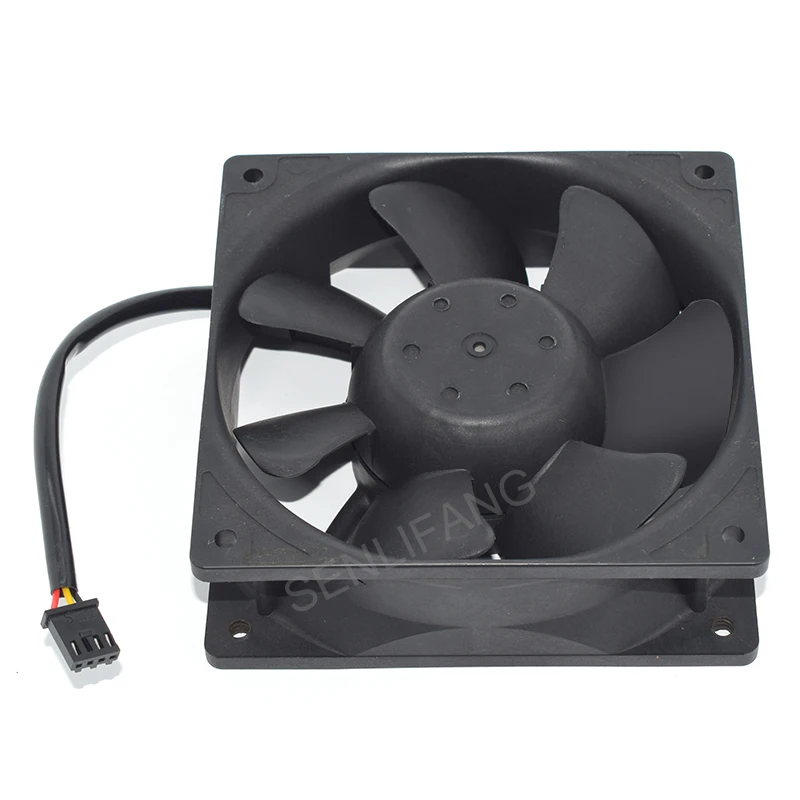 Bem Testado Quadrado 120*120*38 mm Inversor Ventilador de Refrigeração 12cm 12038 Cndc24z7p069 Dc24v 0.37a 9w Pinos Refrigerador - Imagem 3
