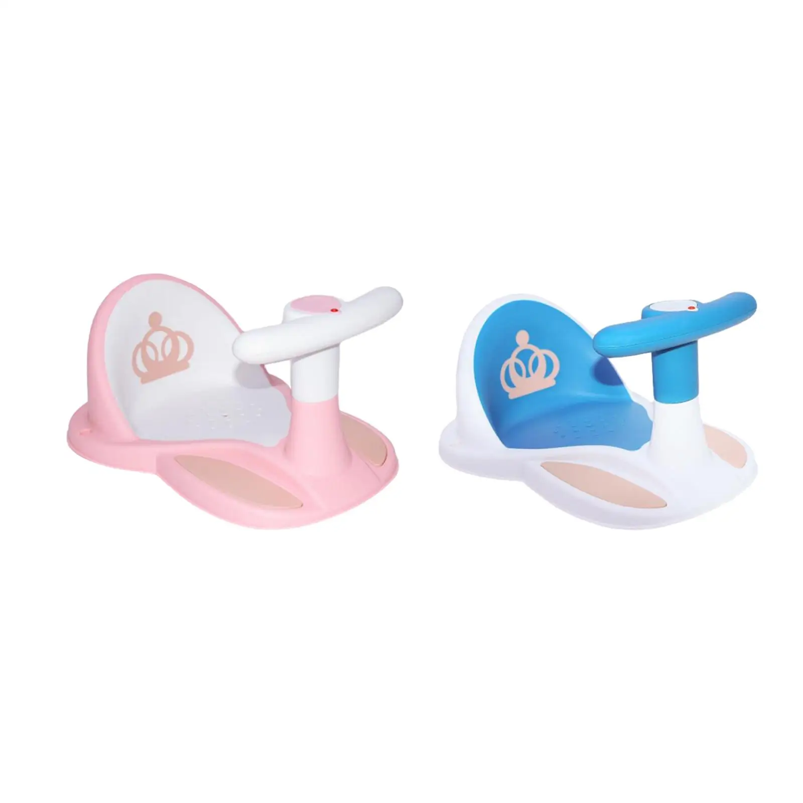 

Children Shower Chair Bathroom Stable Portable Newborn Shower Seats Baby Bath Tub Seat for Infants Kids Toddlers Girls Boys