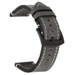 Cinturino per Orologio in Pelle Vintage Retro con Rilascio Rapido - Accessorio Universale