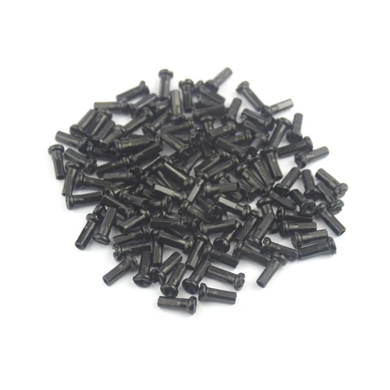 60x Colorful MTB Road Spoke Nipples 14G 2mm DiameterMountain Road Bike Long 12mm Cycling Replacement