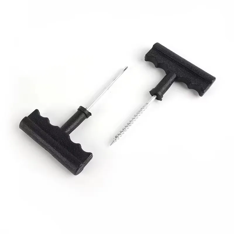 Tire Repair Kit Tire Puncture Repair Kits Car Tire Repair Tool with Rubber Strips Tubeless Flat Tools for Car Trucks Motors Bike