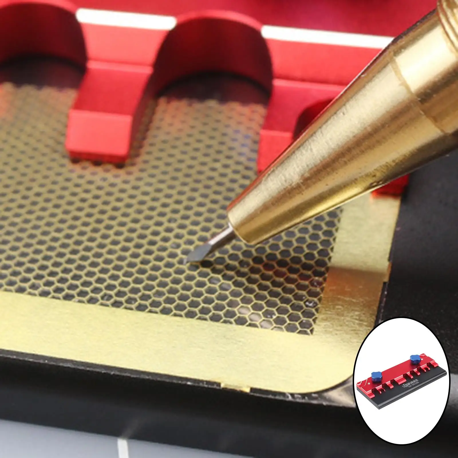 Photo Etched Parts Model Tool Professional Meticulous Accessories Precision Model Etching Sheet for  -90186 Age 14+ 4