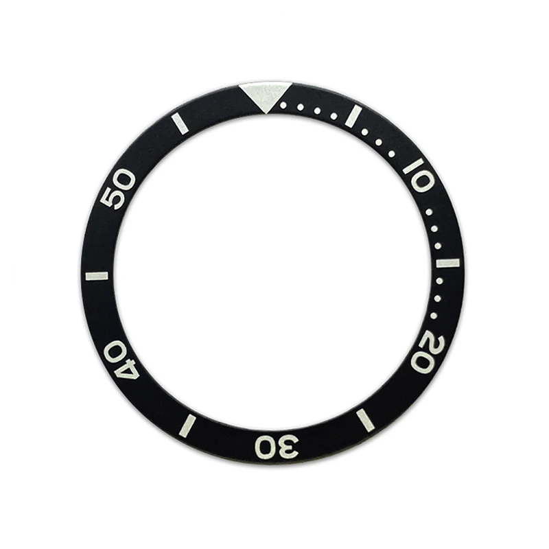 Aluminium Fashion Flat Watch Bezel Insert