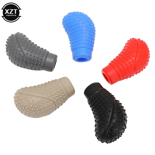 Silicone Gear Shift Knob Cover Gear Shift Non Slip Grip Handle Case  Automobiles Gear Shift Collars Car Accessories Interior - AliExpress