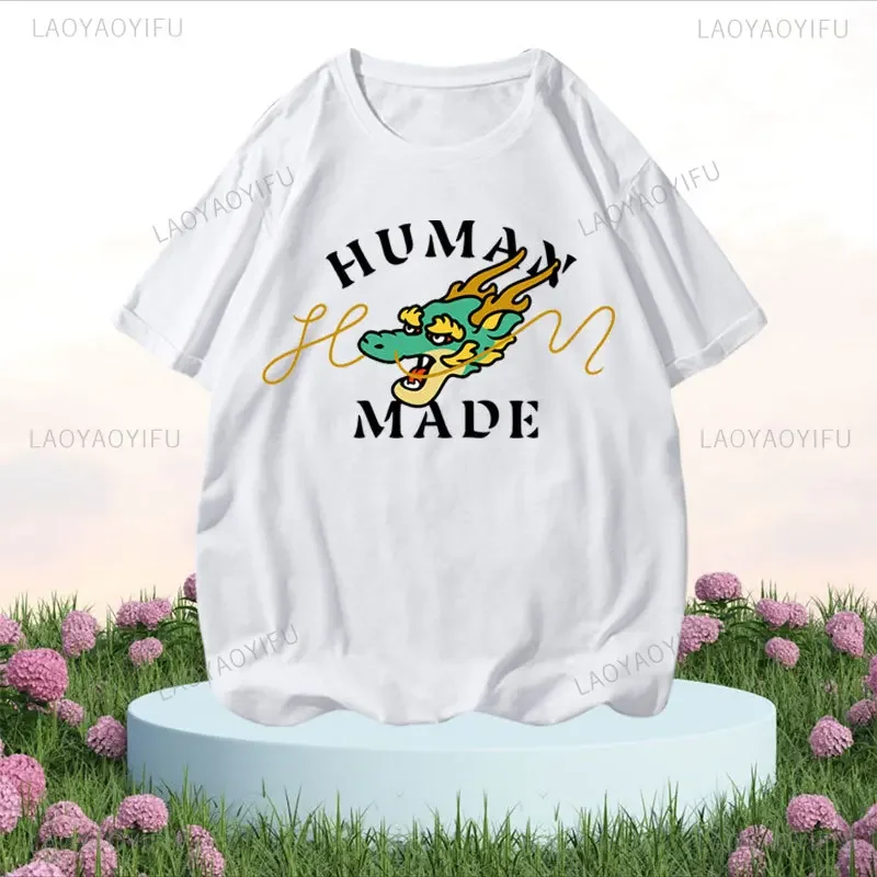 

Human Made Print Alphabet T-shirt Girls Don’t Cry Cotton Tops Men and Women Trend T-Shirt Street Fashion Brand Summer Clothes