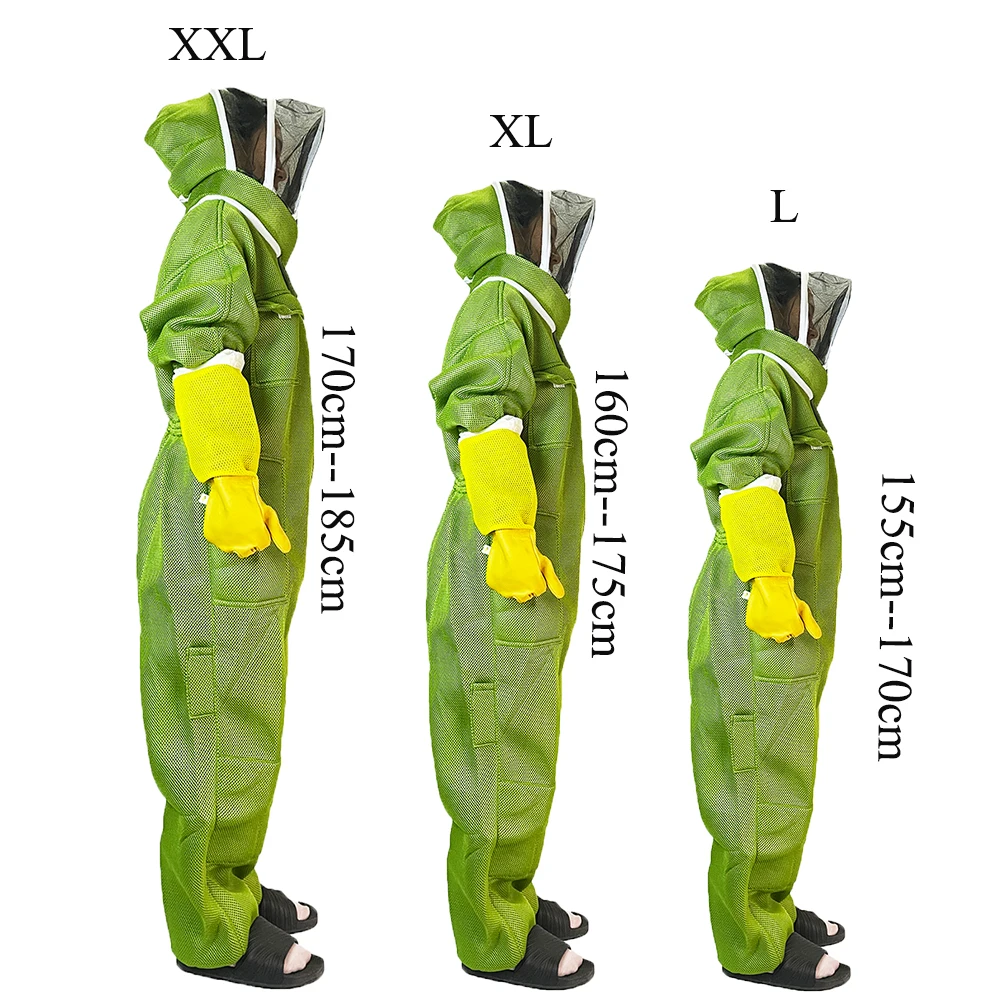 Professional Grade 3D Breathable Cotton Protective Beekeeping Suit