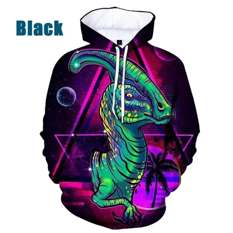 thumbnail image 1 of Sudadera unisex con estampado 3D de dinosaurio, sudadera con capucha de moda para hombre, sudadera informal de primavera y otoño de talla grande para hombre, sudadera con capucha, camisetas de calle, 1 of 5