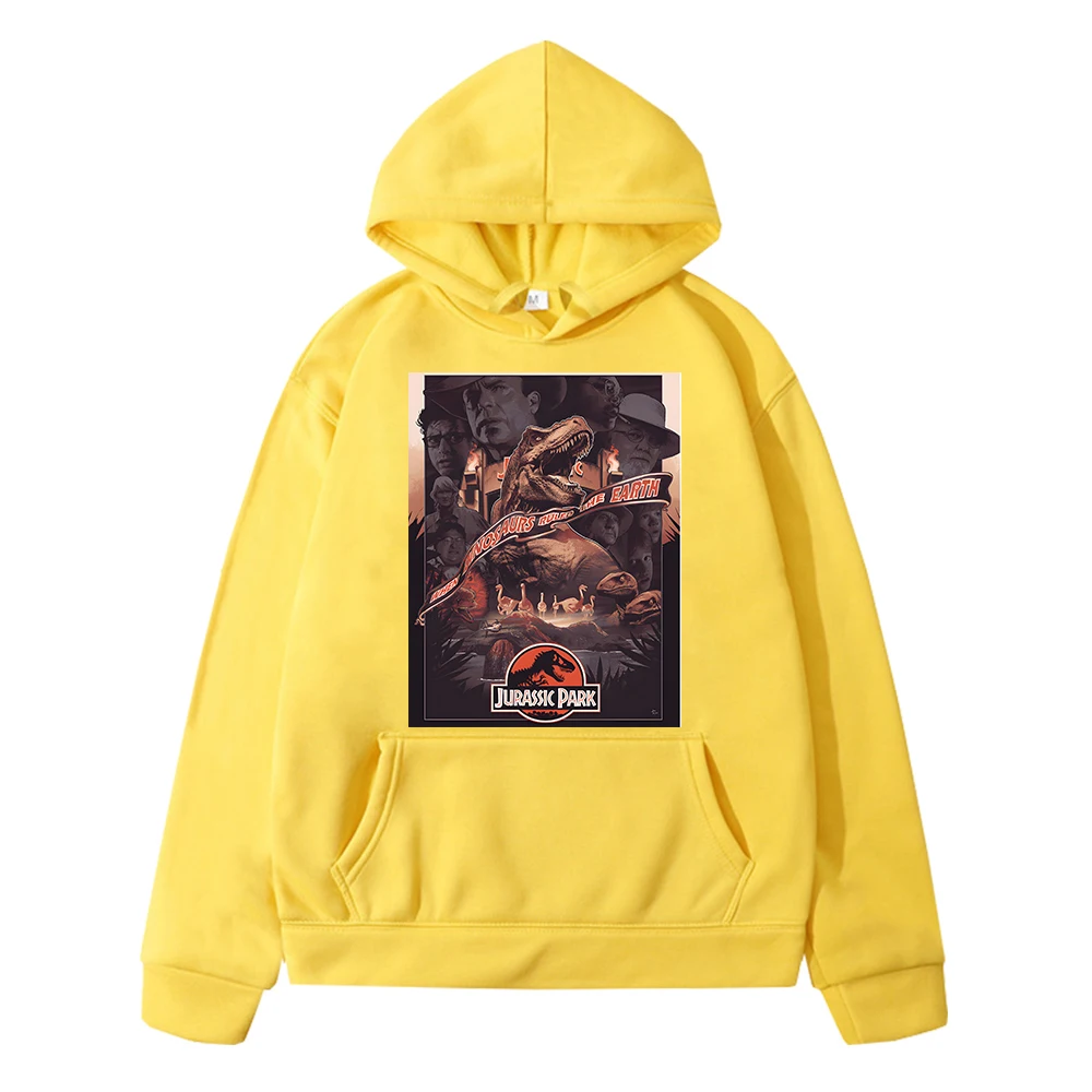 

Jurassic Park Autumn anime hoodies Sweatshirt y2k sudadera boy Dinosaur pullover Fleece Jurassic World Jacket kids clothes girl