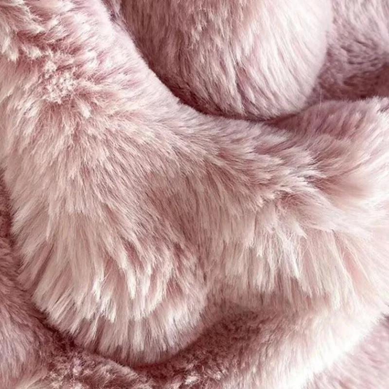 Description Picture 3 of itemLuxury Faux Fur Throw Pillowcase 120/150/180cm Winter Fluffy Plush Pillow Cover Home Decor Pillow Covers Body Long Cushion Cover