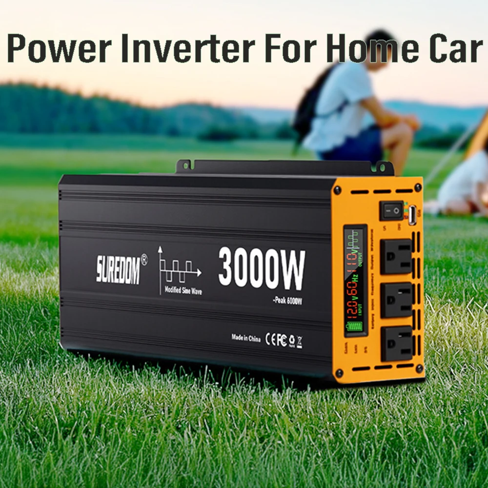 3000W 2000W 1000W Inverter Pure Sine Wave 12V Off grid Inverters for ...