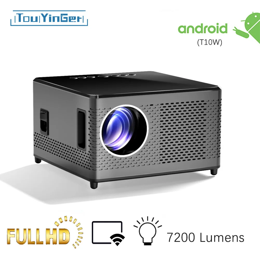 Touyinger-T10-T10W-1080P-Projector-7200-Lumen-Home-Theater-Support-4K ...