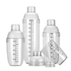 350/500/700/1000ml PC resin Cocktail Shaker Home Bar Utensil Martini Hand Shaker Cup with Scales Milk Wine Drink Shaker Bar Tool 6