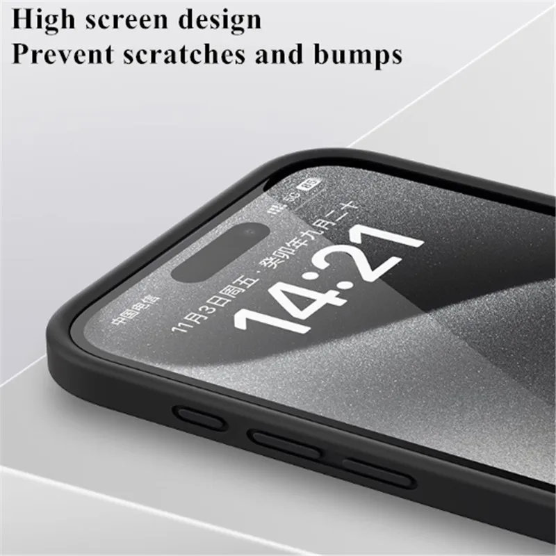Für iPhone 17 Air Fall Für iPhone 17 Pro Max Fällen Neue Original Flüssigkeit Silikon Schutzhülle Bumper iPhone 17 air Fällen fall – Detail 14