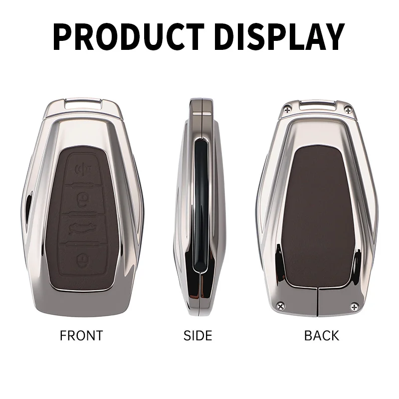 Premium Zinc Alloy Key Case