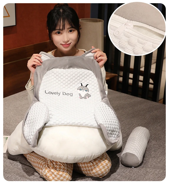 Soft Seat Cushion for Tailbone Pain Relief Bedside Backrest Sofa Chair  Cushions for Elderly Dormitory Bed Reading Bed Pillow - AliExpress
