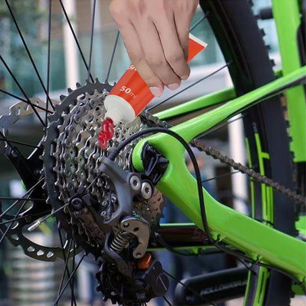 1pc 50ml Bicycle Special Lubricant MTB Bike Maintenance Cream For Hub Bottom Bracket Headset Fork Flywheel Ball Bearing Grease