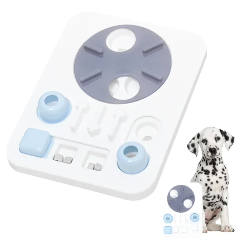 

Pet Puzzle Toys Interactive Slow Feeder Food Dispenser Non-Slip Bowl For Small Medium Dog Pet Training Supplies