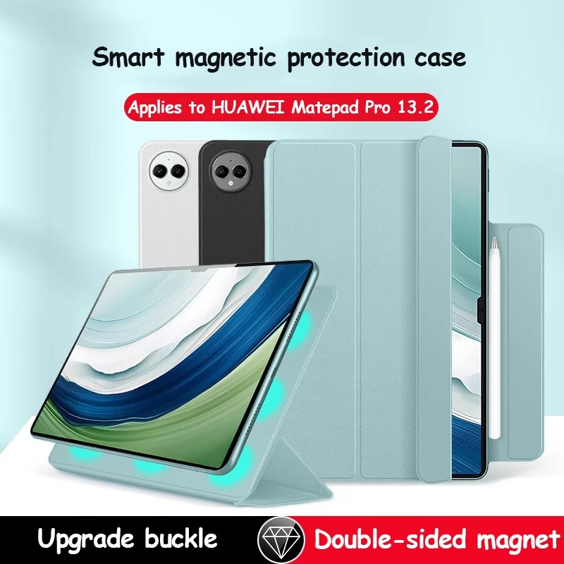 

For Huawei Matepad Pro 13.2 2023 Tablet Magnetic Folding Smart Cover For Matepad Pro 13.2" Tablet Case With Auto Wake UP