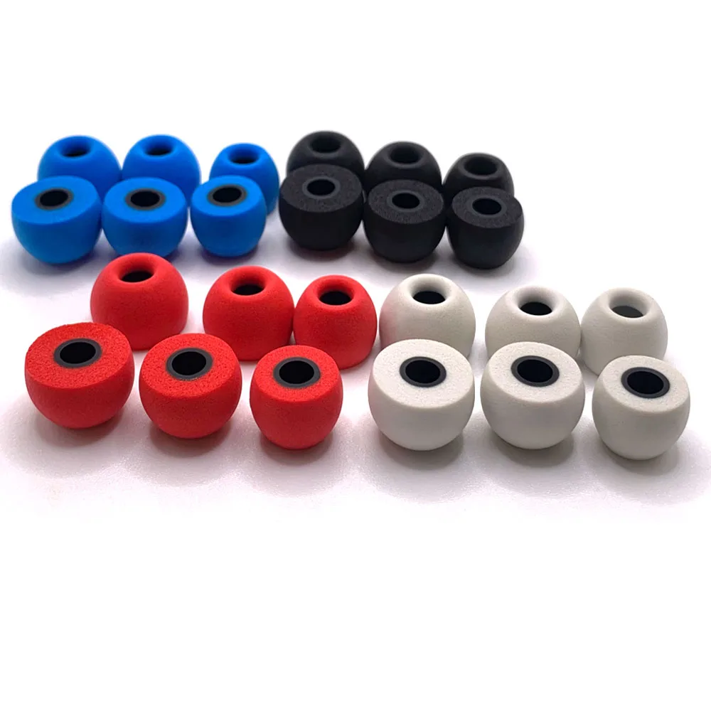 메모리 폼 이어버드 이어 패드, TS200, 4.5mm, 4.5mm-5.5mm 헤드셋, KZ ZAX 액세서리, 소음 차단 이어팁, 10 쌍