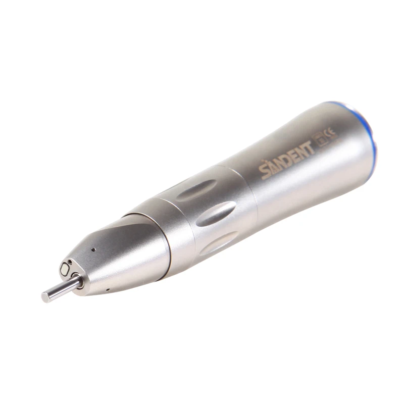 Dental Surgical Straight Handpiece External / Inner Water Spary NoseCone 1:1 Fiber Optic motor for NSK / 6Hole air motor LED