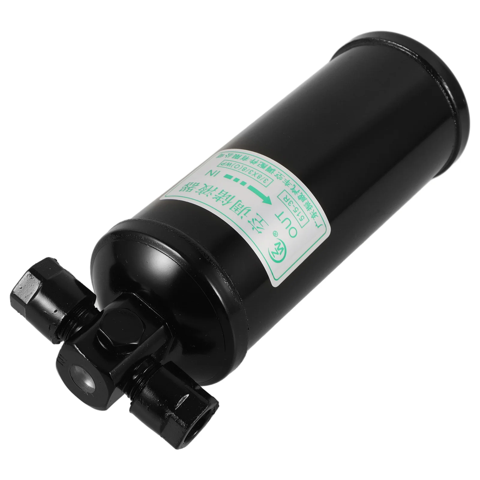 515 3R Universal Car Ac Drier Automotive Air Conditioning Refrigerant Storage Bottle High Strength Firm Black Metal Receiver