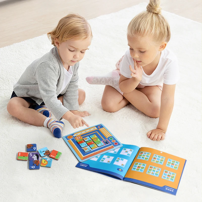 4in1 Sudoku Game Chess Kindergarten Baby Board Game Chess Early Education Steam Puzzle Children's Montessori Toys For Kids 3