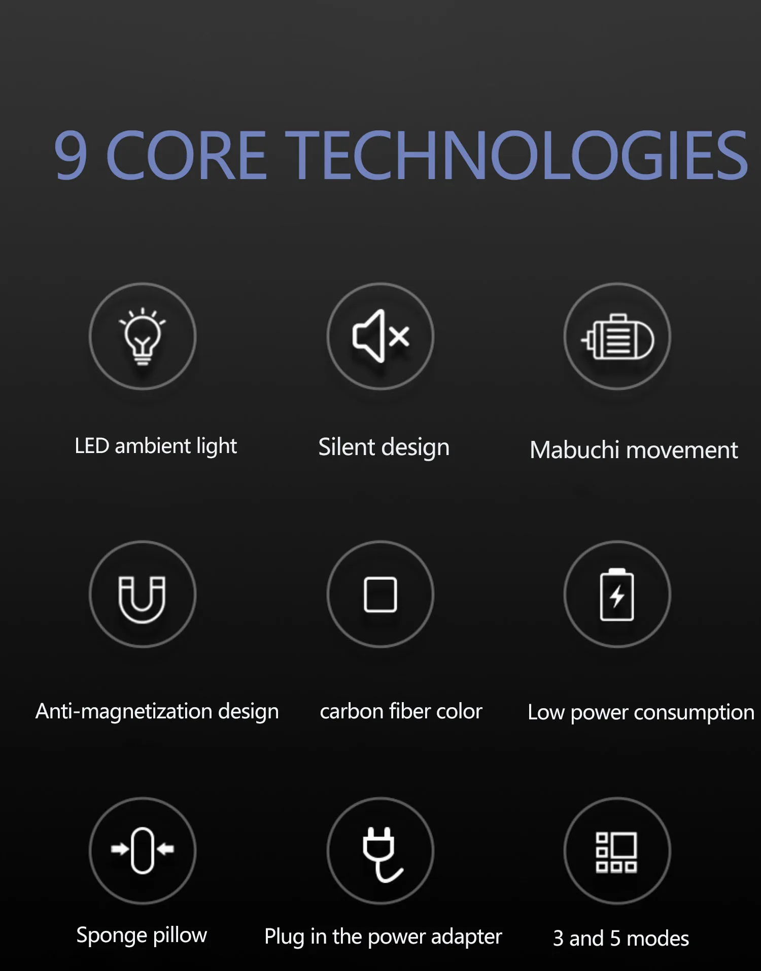 Automatic 4-Slot Watch Winder Box with Blue LED Light, Black Walnut, Red and Carbon Fib... - SKU LAWW1128 - UGI Packaging