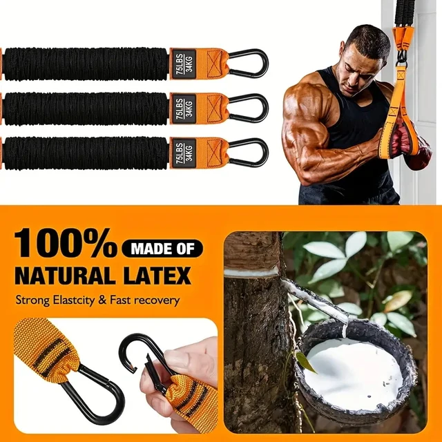 Sports Assistance Belt Fitness Home Equipment Indoor Tension Rope Elastic Rope Auxiliary Belt Puller Elastic Belt 2