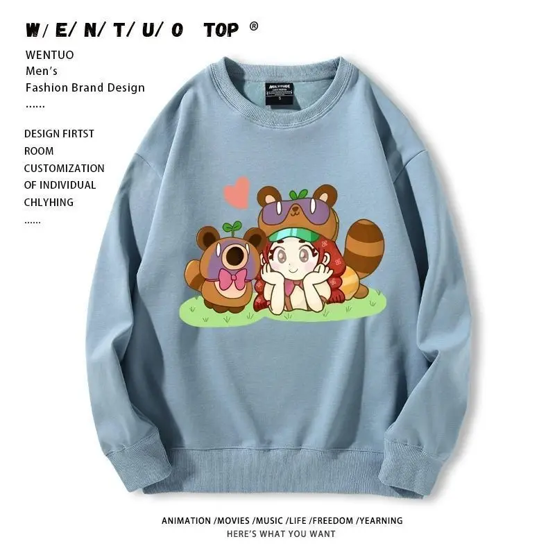 thumbnail image 1 of Suéter de cuello redondo perimetral de Jesse del juego BrawlStars, ropa de lana para otoño e invierno para adolescentes, ropa para niños, ropa de niña Bluey, 1 of 5