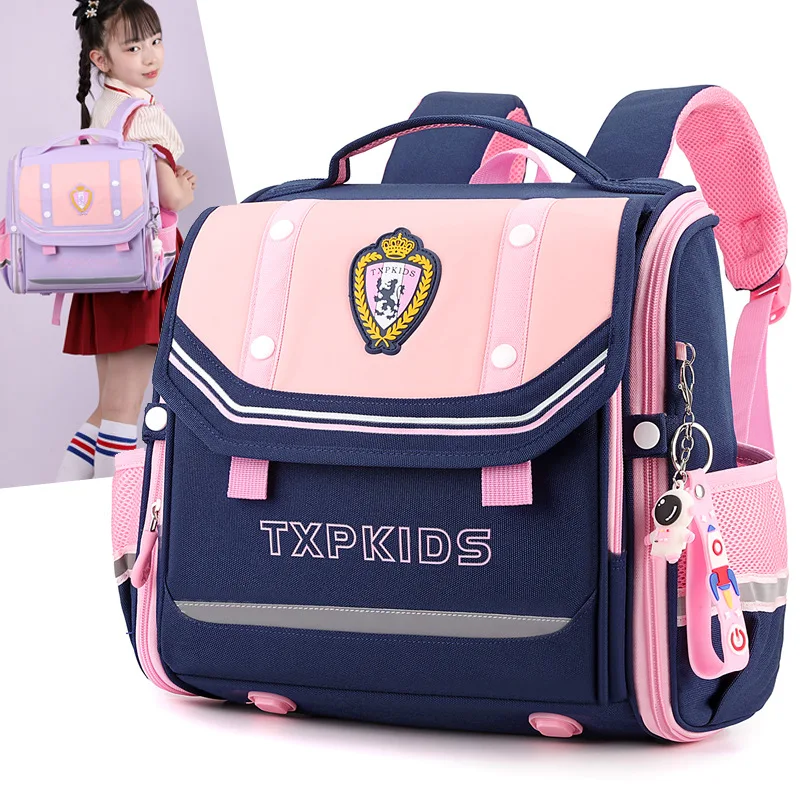 Children Orthopedics School Bags Kids Backpack Primary Schoolbag For Girls Boys Waterproof Backpacks BookBag Mochila 1