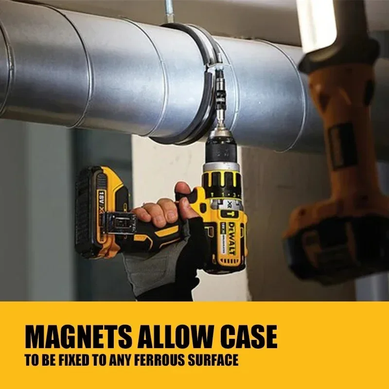 Magnetic Drill Bit Holder Adjustable Pivoting Tip DEWALT DT7505-QZ