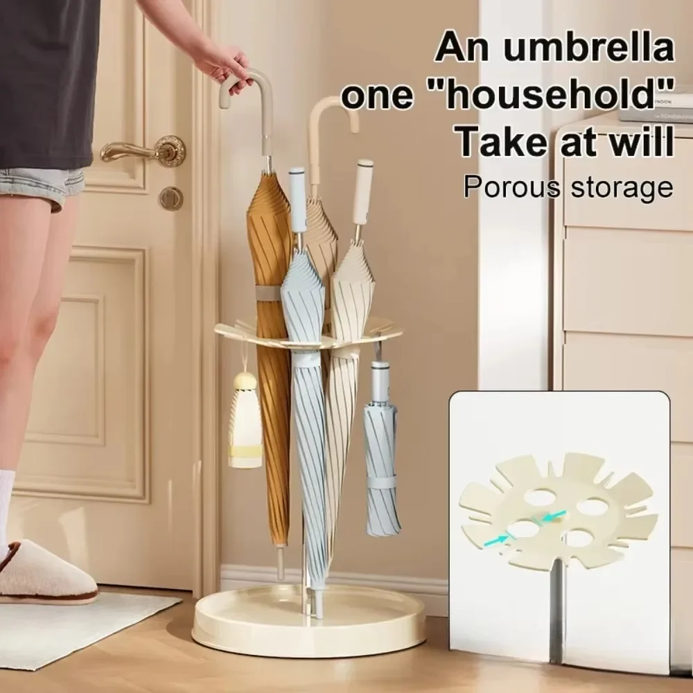 Umbrella Storage Rack For Household Portable Living Room Umbrella Bucket Behind Door Hotel Rain Gear Shelves Umbrellas Holder umbrella storage rack